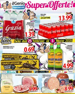 Volantino promozionale Il Genio Supermercato  valide dal 25/02/2026