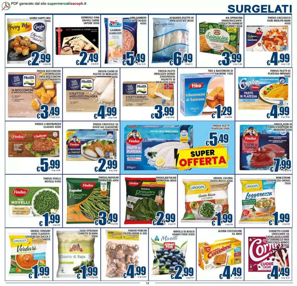 Volantino promozionale Sacoph  valide dal 25/02/2026 - Pagina 13.