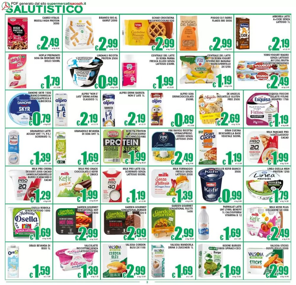 Volantino promozionale Sacoph  valide dal 25/02/2026 - Pagina 2.