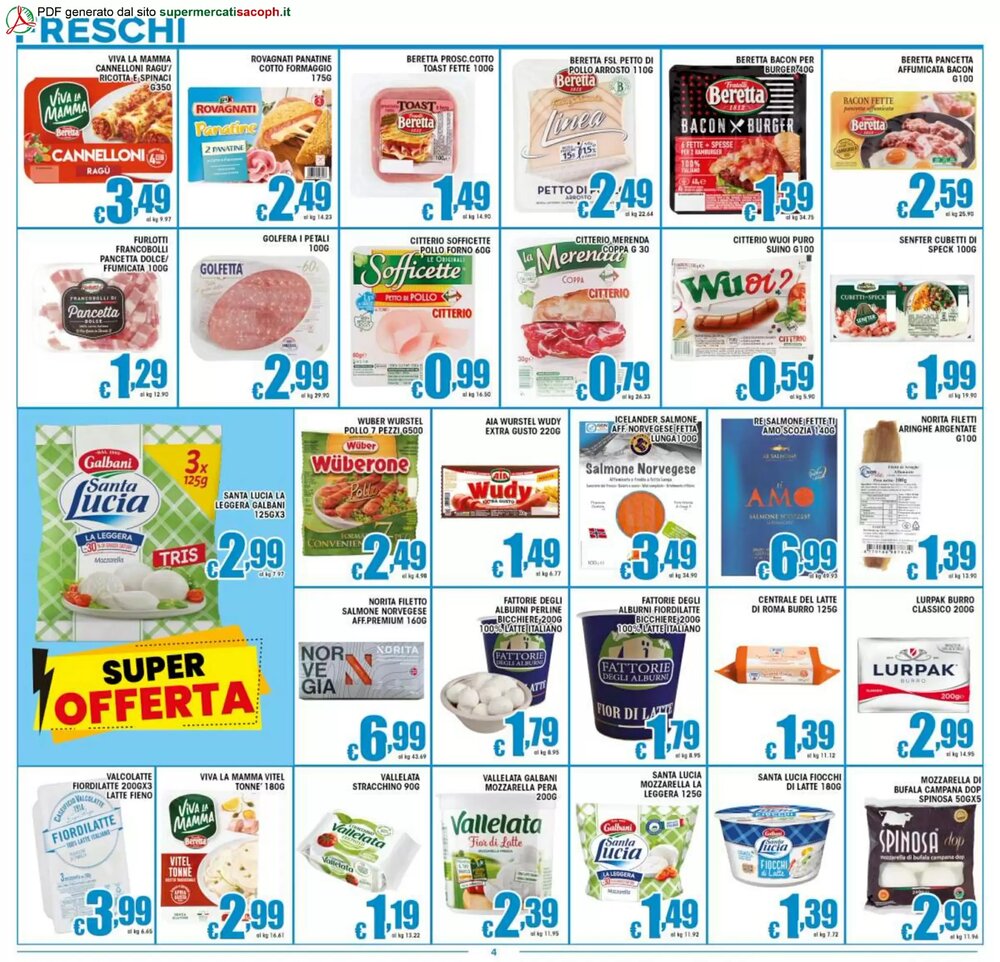 Volantino promozionale Sacoph  valide dal 25/02/2026 - Pagina 4.