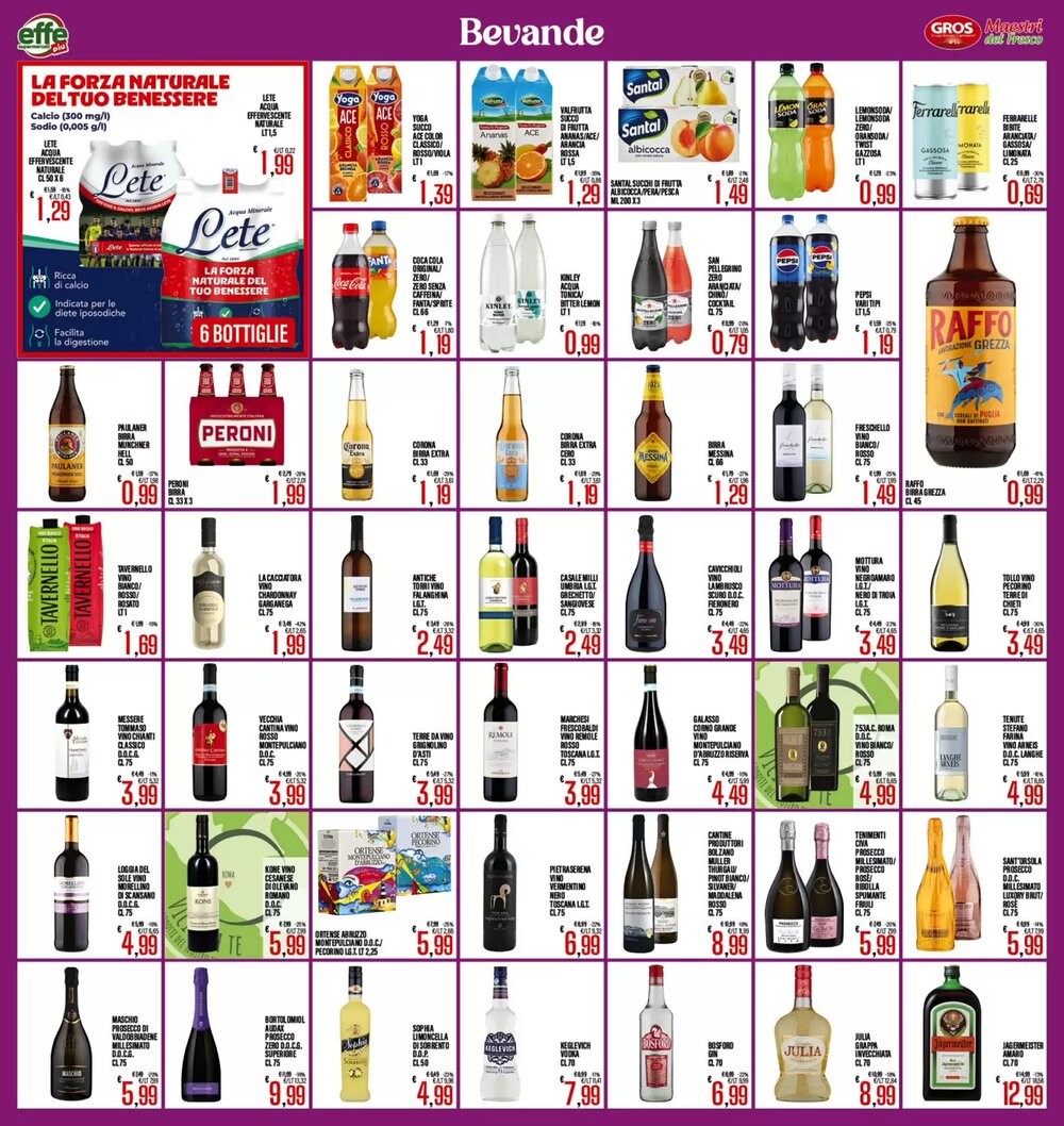 Volantino promozionale Supermercati EffePiù  valide dal 25/02/2026 - Pagina 14.