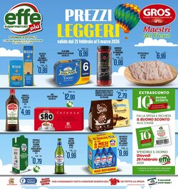 Volantino promozionale Supermercati EffePiù  valide dal 25/02/2026