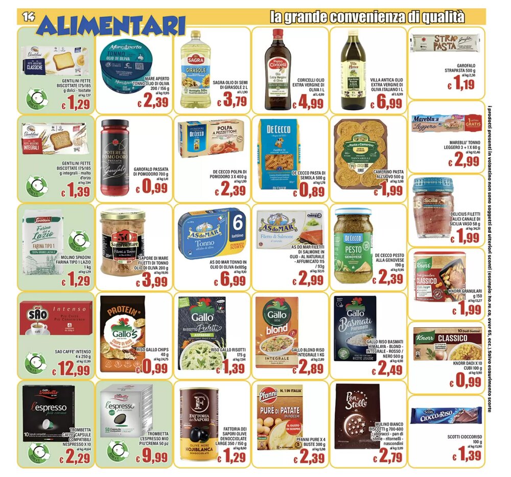 Volantino promozionale Top Supermercati  valide dal 25/02/2026 - Pagina 14.