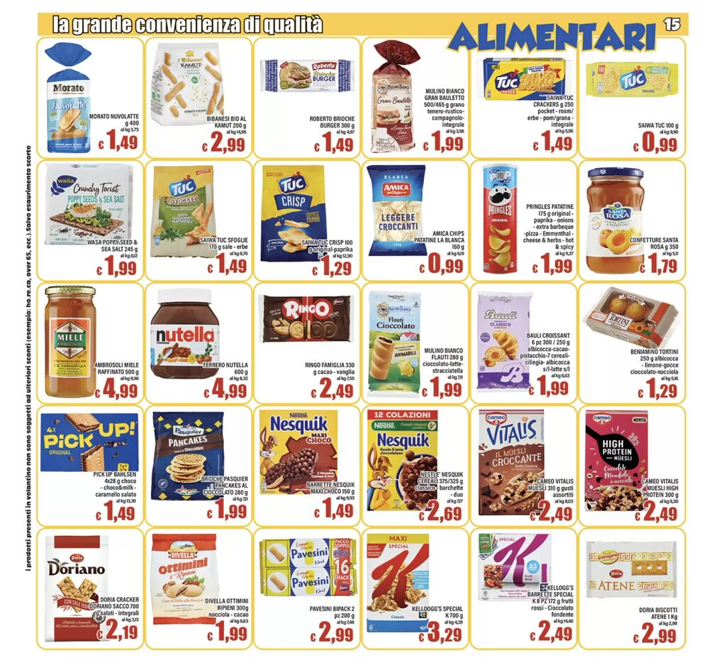 Volantino promozionale Top Supermercati  valide dal 25/02/2026 - Pagina 15.