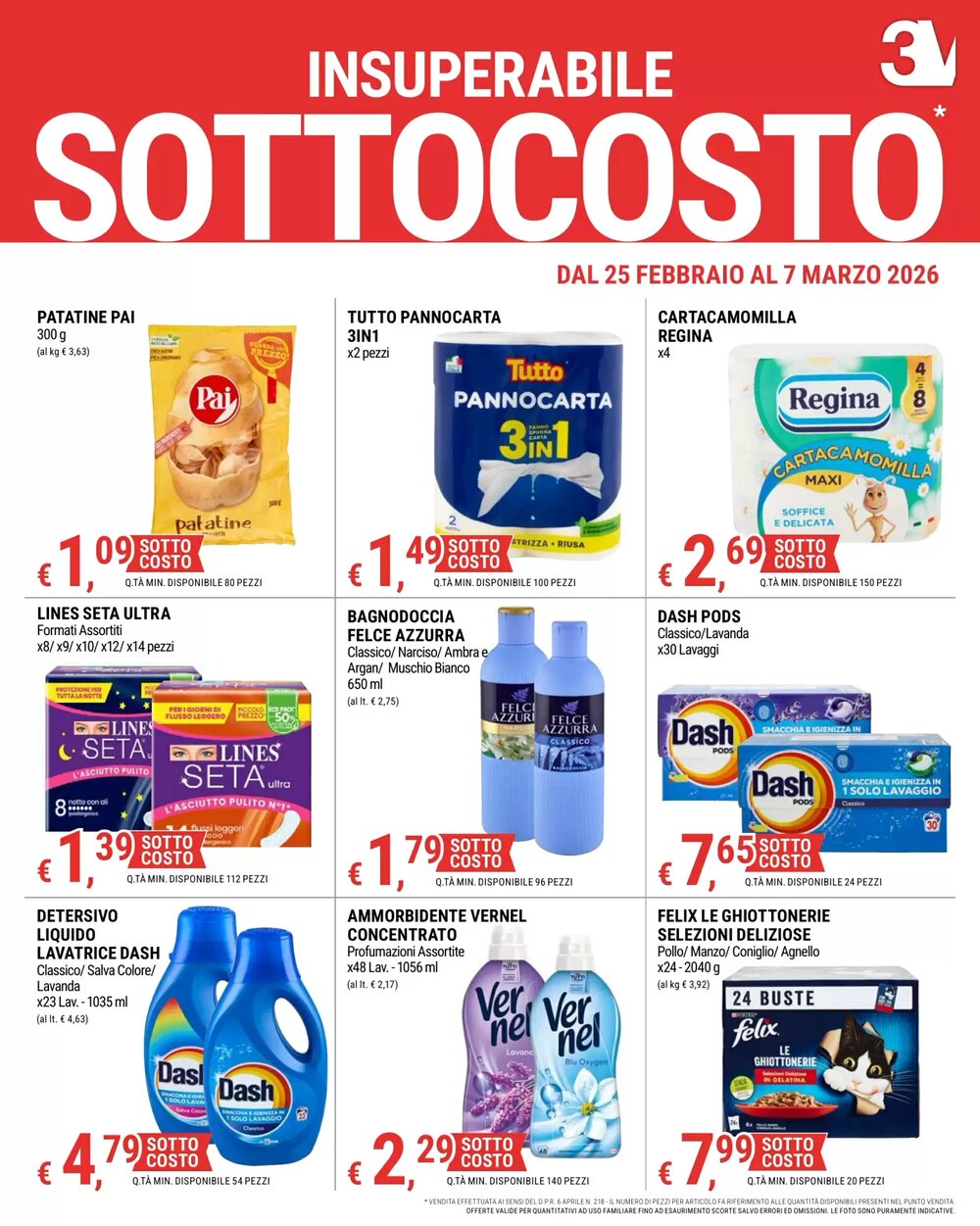 Volantino promozionale Tre Valli Supermercato  valide dal 25/02/2026 - Pagina 5.