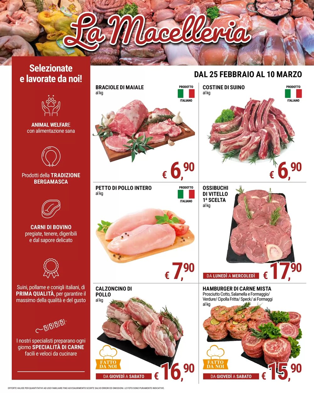 Volantino promozionale Tre Valli Supermercato  valide dal 25/02/2026 - Pagina 6.