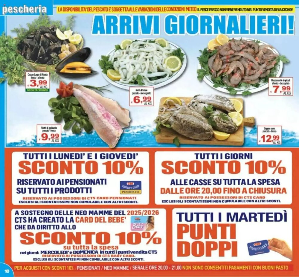Volantino promozionale CTS Supermercati  valide dal 25/02/2026 - Pagina 10.