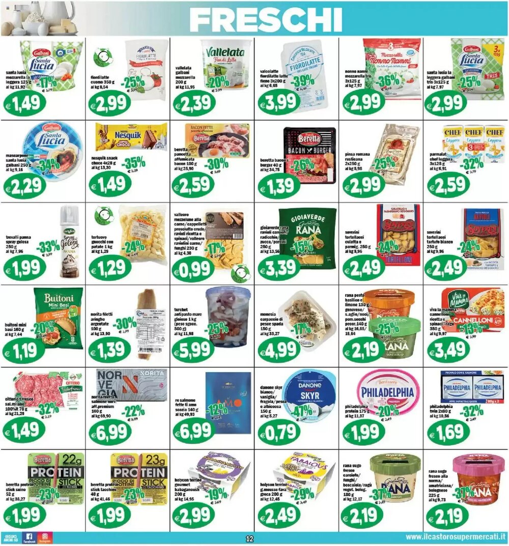 Volantino promozionale Il Castoro Supermercati  valide dal 25/02/2026 - Pagina 12.