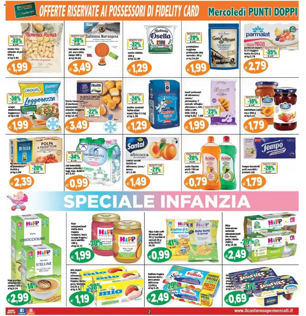 Volantino promozionale Il Castoro Supermercati  valide dal 25/02/2026 - Pagina 2.