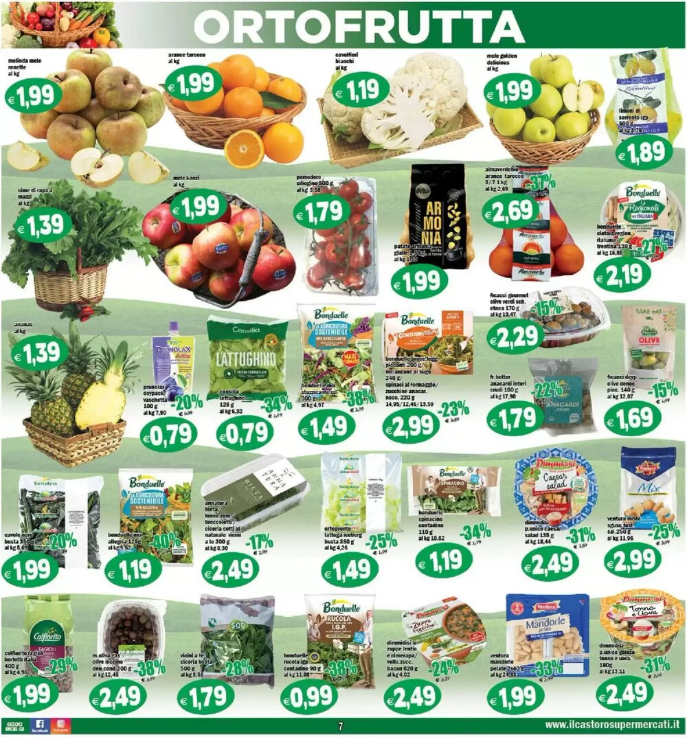 Volantino promozionale Il Castoro Supermercati  valide dal 25/02/2026 - Pagina 7.