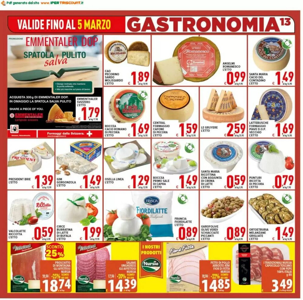 Volantino promozionale Iper Triscount  valide dal 25/02/2026 - Pagina 13.