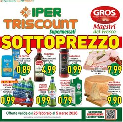 Volantino promozionale Iper Triscount  valide dal 25/02/2026
