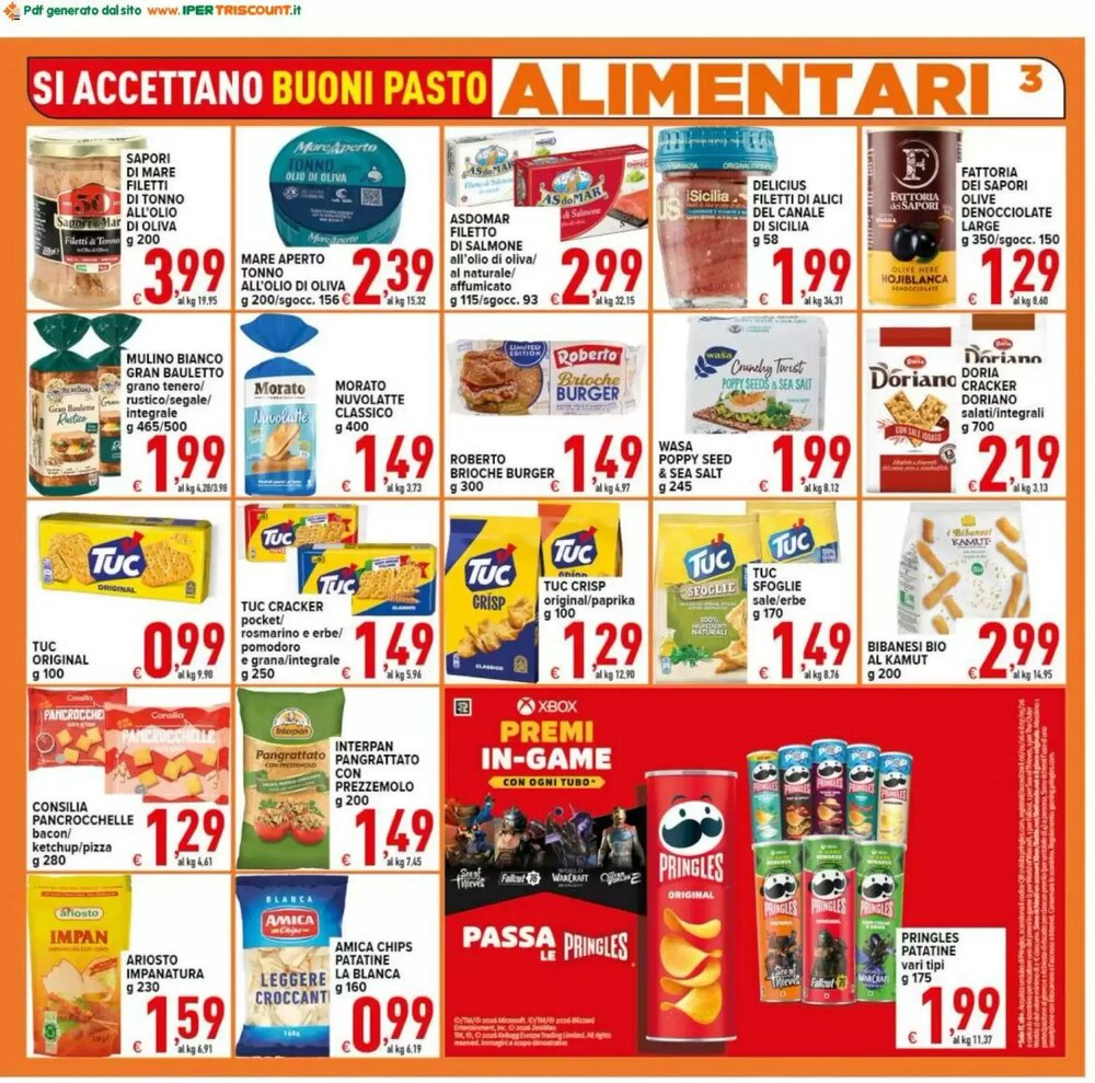 Volantino promozionale Iper Triscount  valide dal 25/02/2026 - Pagina 3.