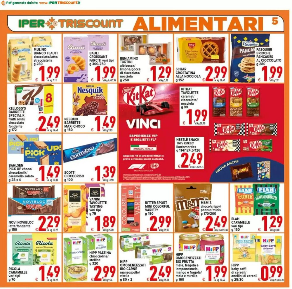 Volantino promozionale Iper Triscount  valide dal 25/02/2026 - Pagina 5.