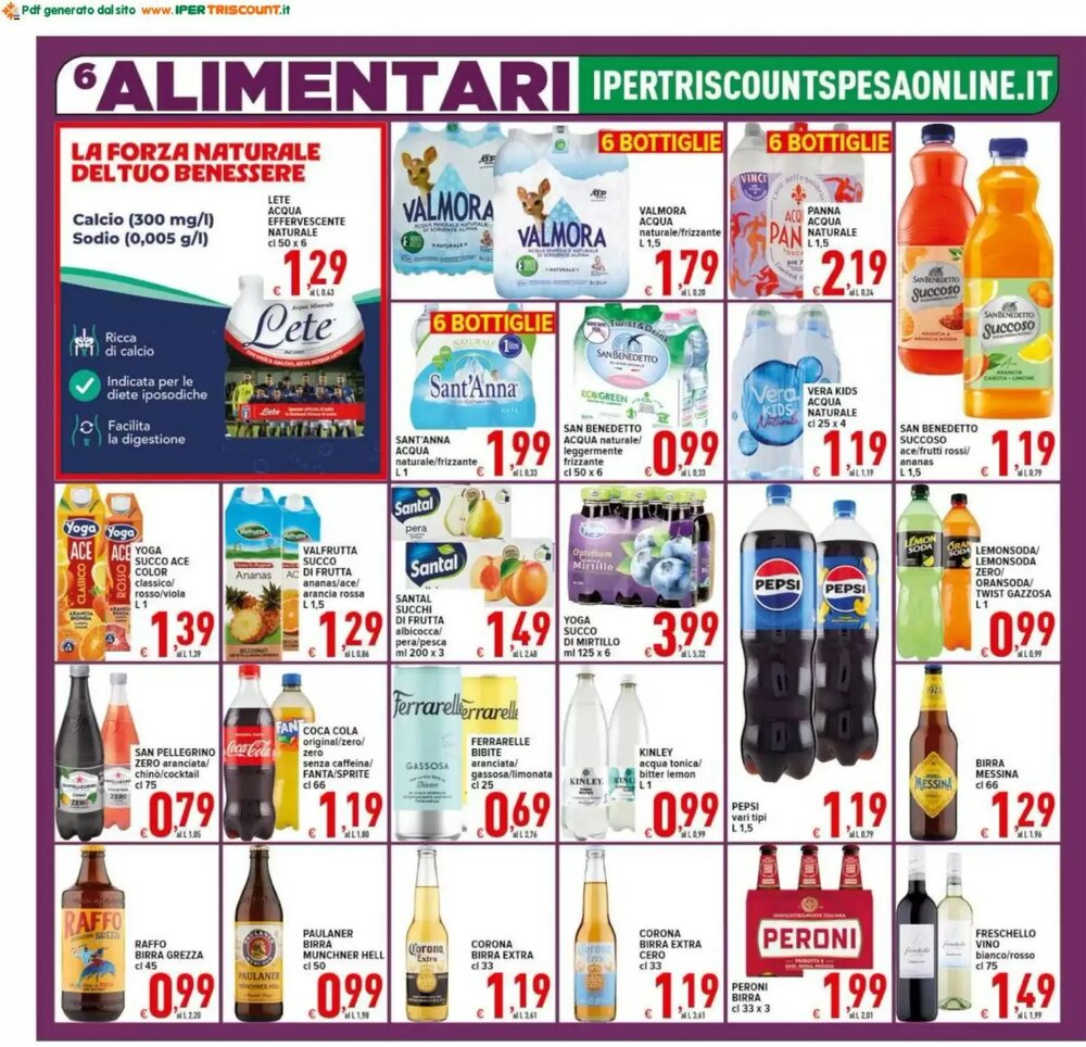 Volantino promozionale Iper Triscount  valide dal 25/02/2026 - Pagina 6.