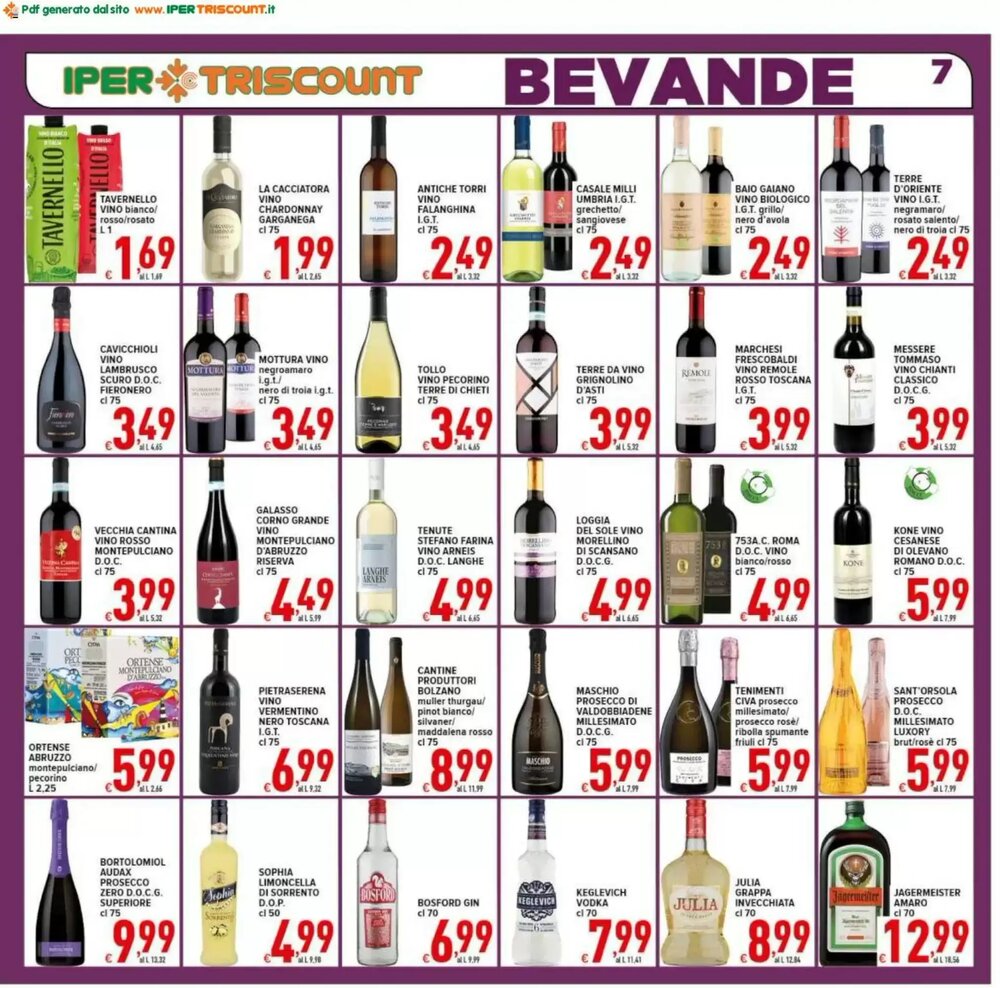 Volantino promozionale Iper Triscount  valide dal 25/02/2026 - Pagina 7.