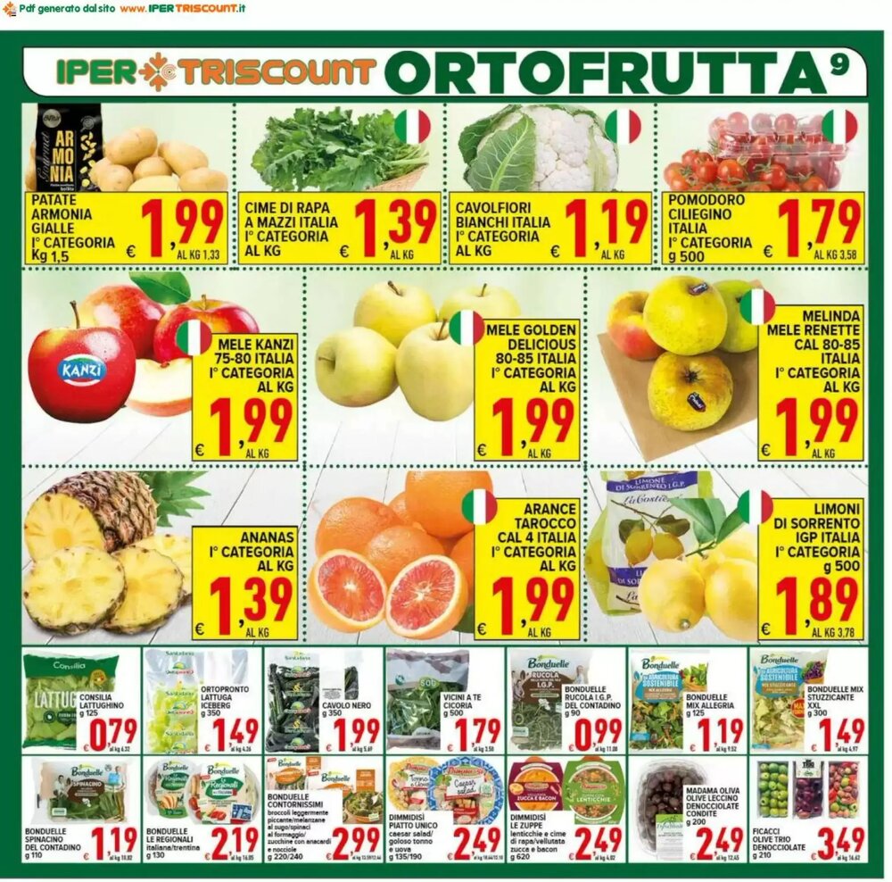 Volantino promozionale Iper Triscount  valide dal 25/02/2026 - Pagina 9.