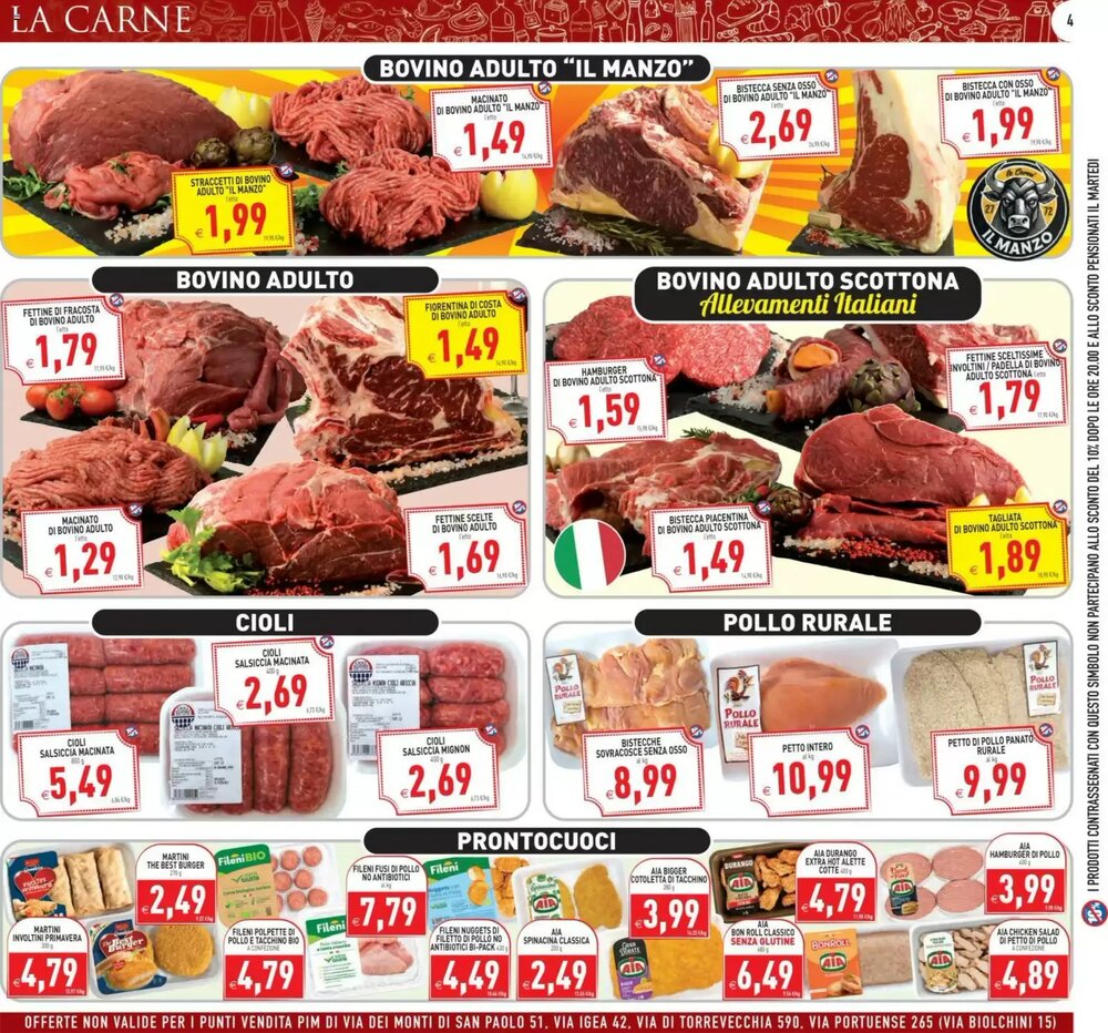 Volantino promozionale Pim Supermercati  valide dal 25/02/2026 - Pagina 4.