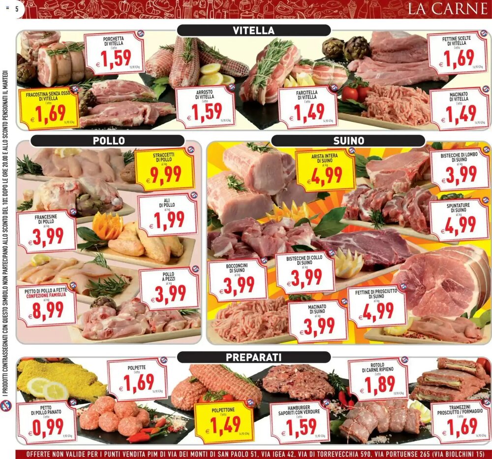 Volantino promozionale Pim Supermercati  valide dal 25/02/2026 - Pagina 5.
