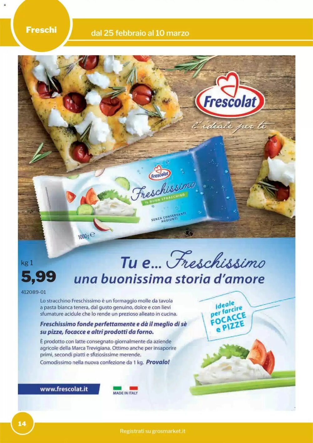 Volantino promozionale GrosMarket  valide dal 25/02/2026 - Pagina 13.