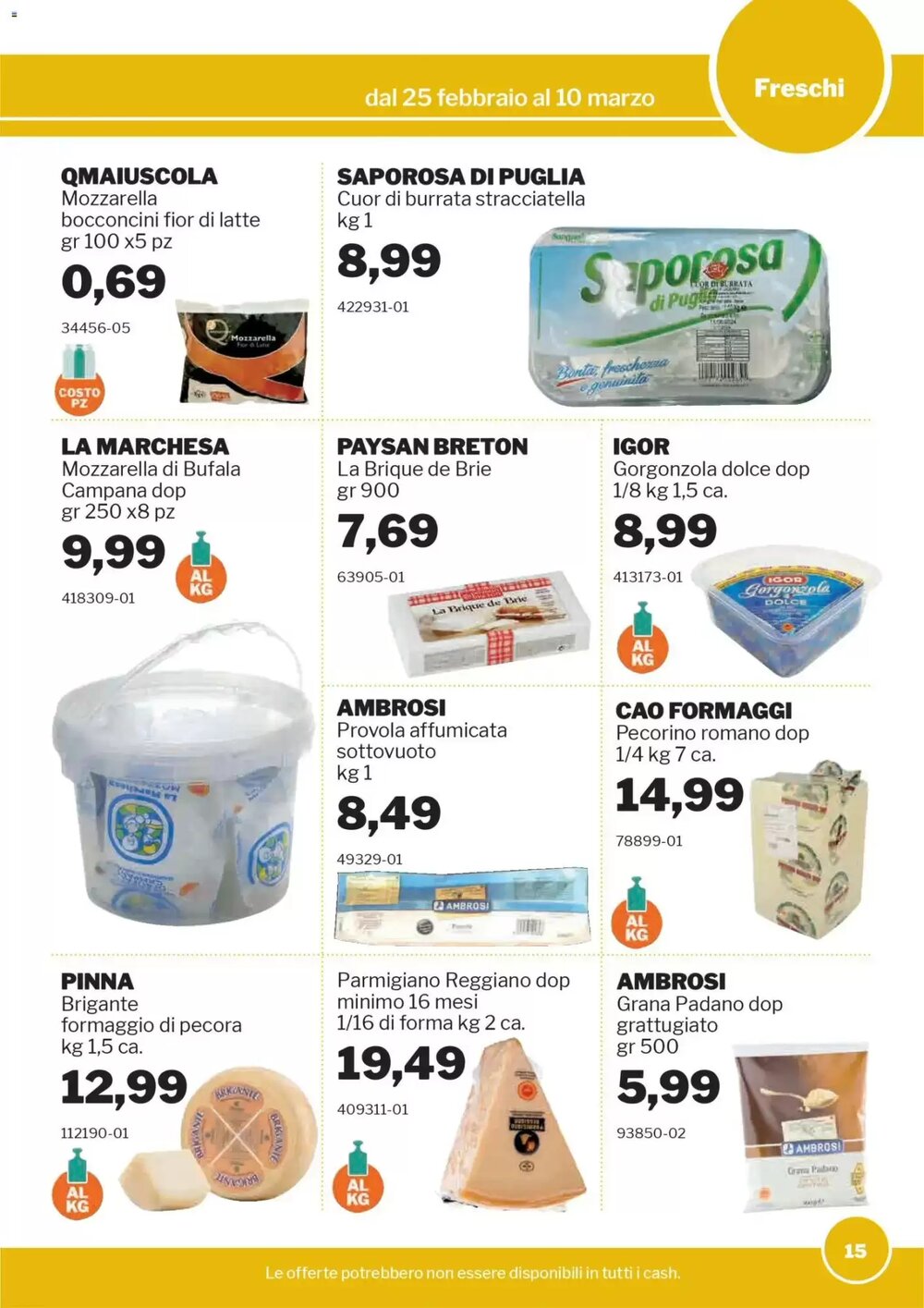 Volantino promozionale GrosMarket  valide dal 25/02/2026 - Pagina 14.