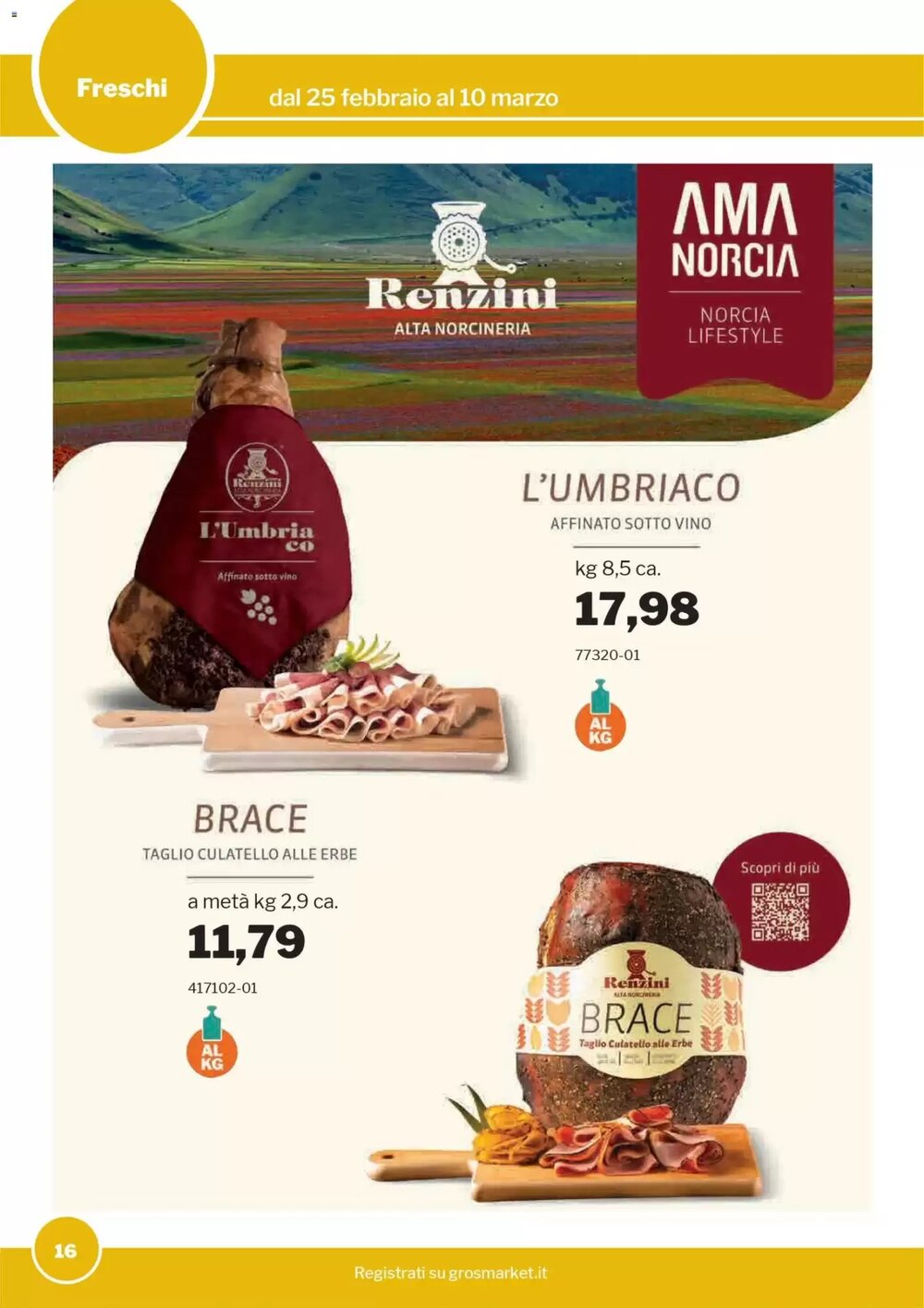 Volantino promozionale GrosMarket  valide dal 25/02/2026 - Pagina 15.