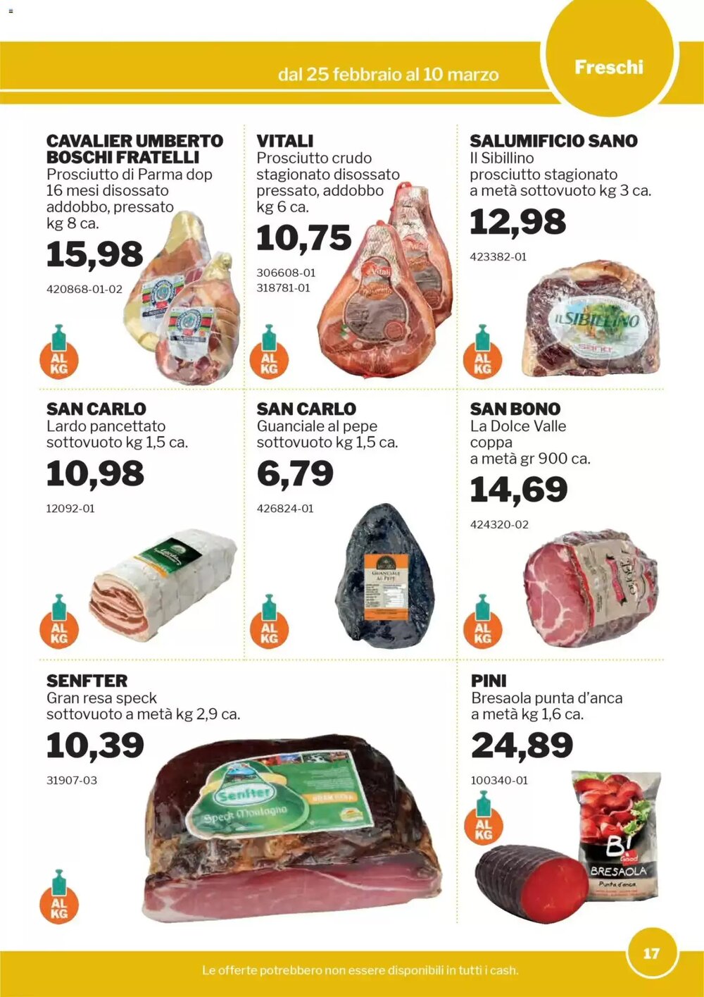 Volantino promozionale GrosMarket  valide dal 25/02/2026 - Pagina 16.
