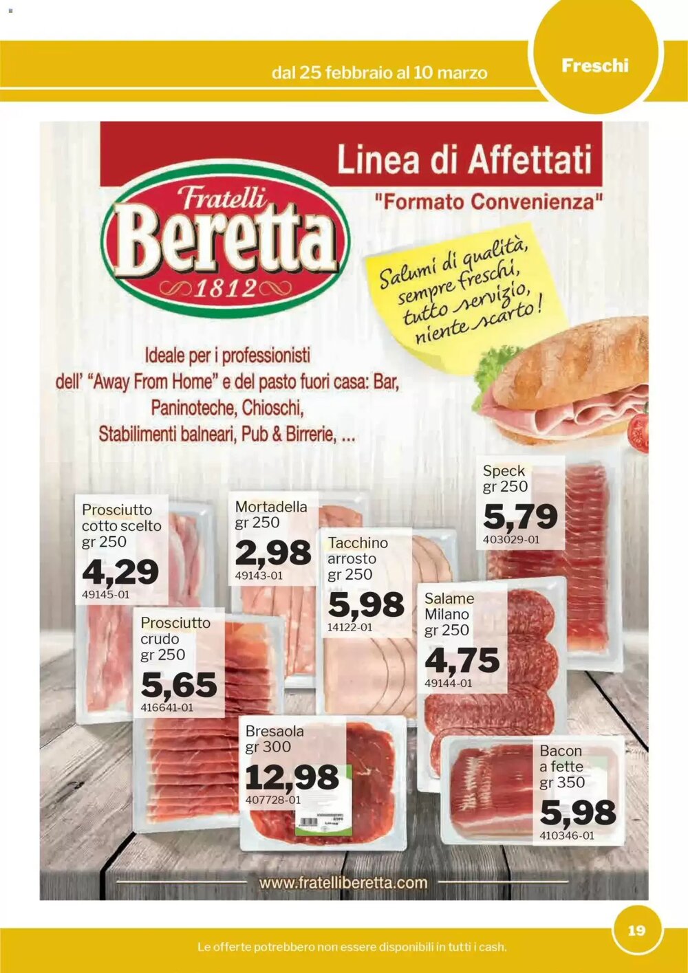 Volantino promozionale GrosMarket  valide dal 25/02/2026 - Pagina 18.