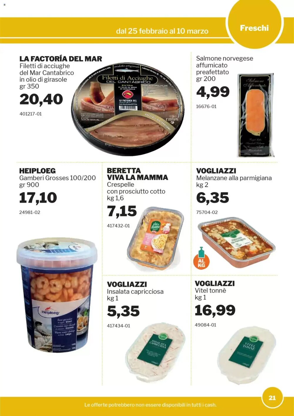 Volantino promozionale GrosMarket  valide dal 25/02/2026 - Pagina 20.