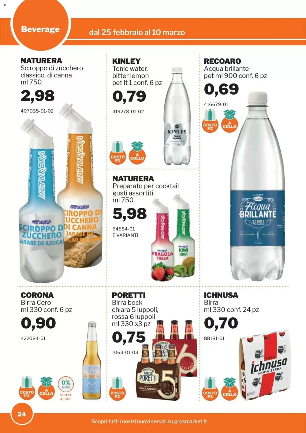 Volantino promozionale GrosMarket  valide dal 25/02/2026 - Pagina 23.