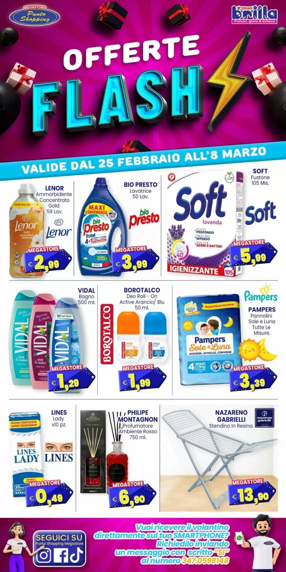Volantino promozionale MEGA  valide dal 25/02/2026 - Pagina 1.