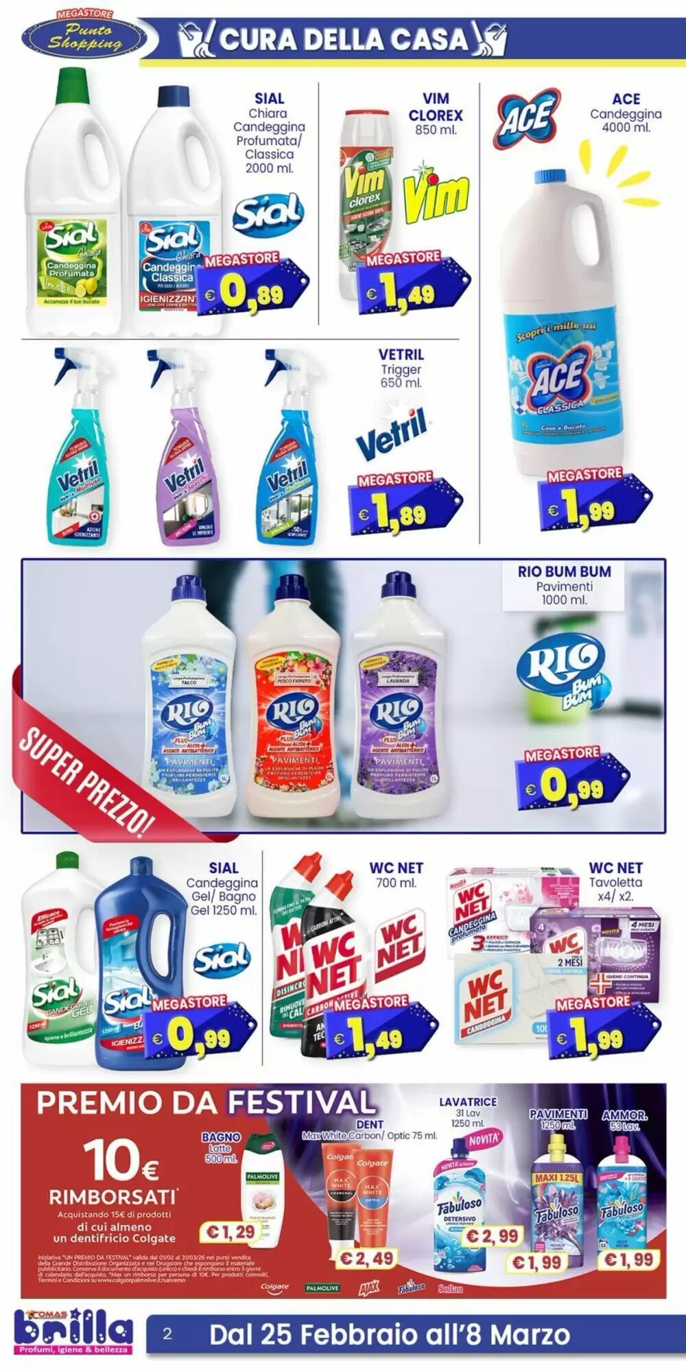 Volantino promozionale MEGA  valide dal 25/02/2026 - Pagina 2.