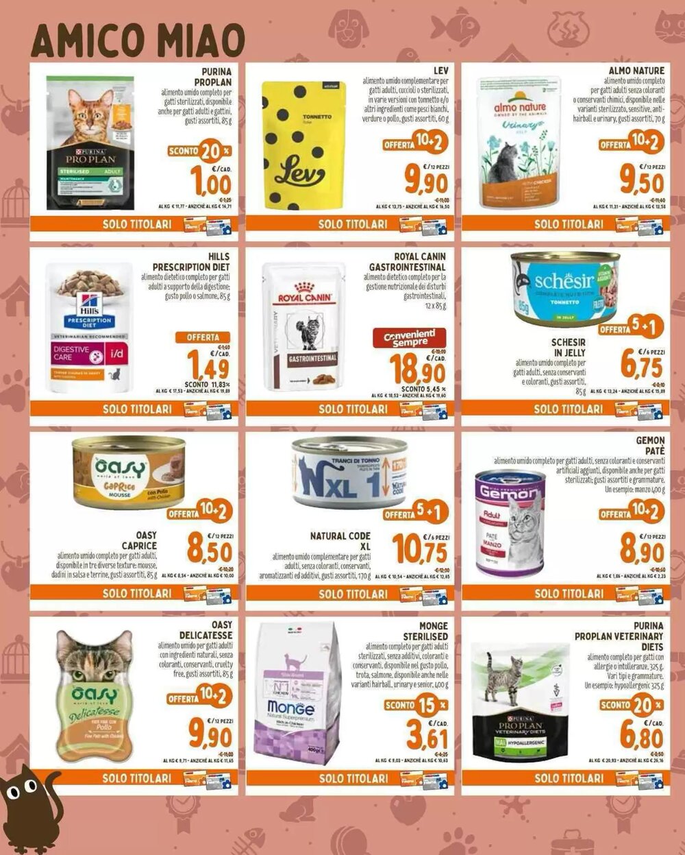 Volantino promozionale Pet Store Conad  valide dal 26/02/2026 - Pagina 4.