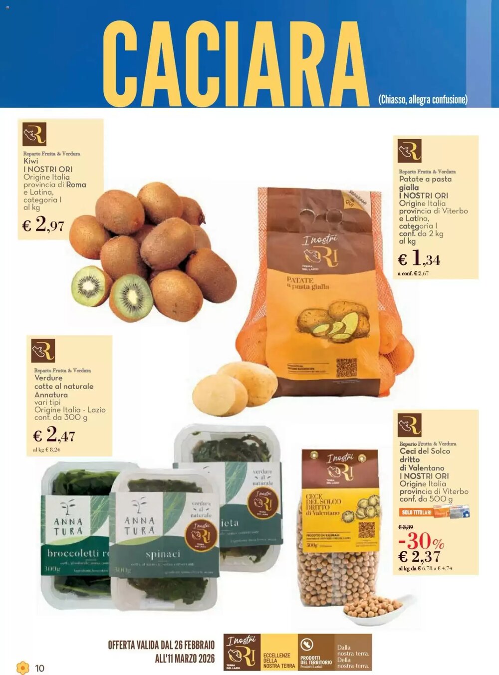 Volantino promozionale Conad  valide dal 26/02/2026 - Pagina 10.