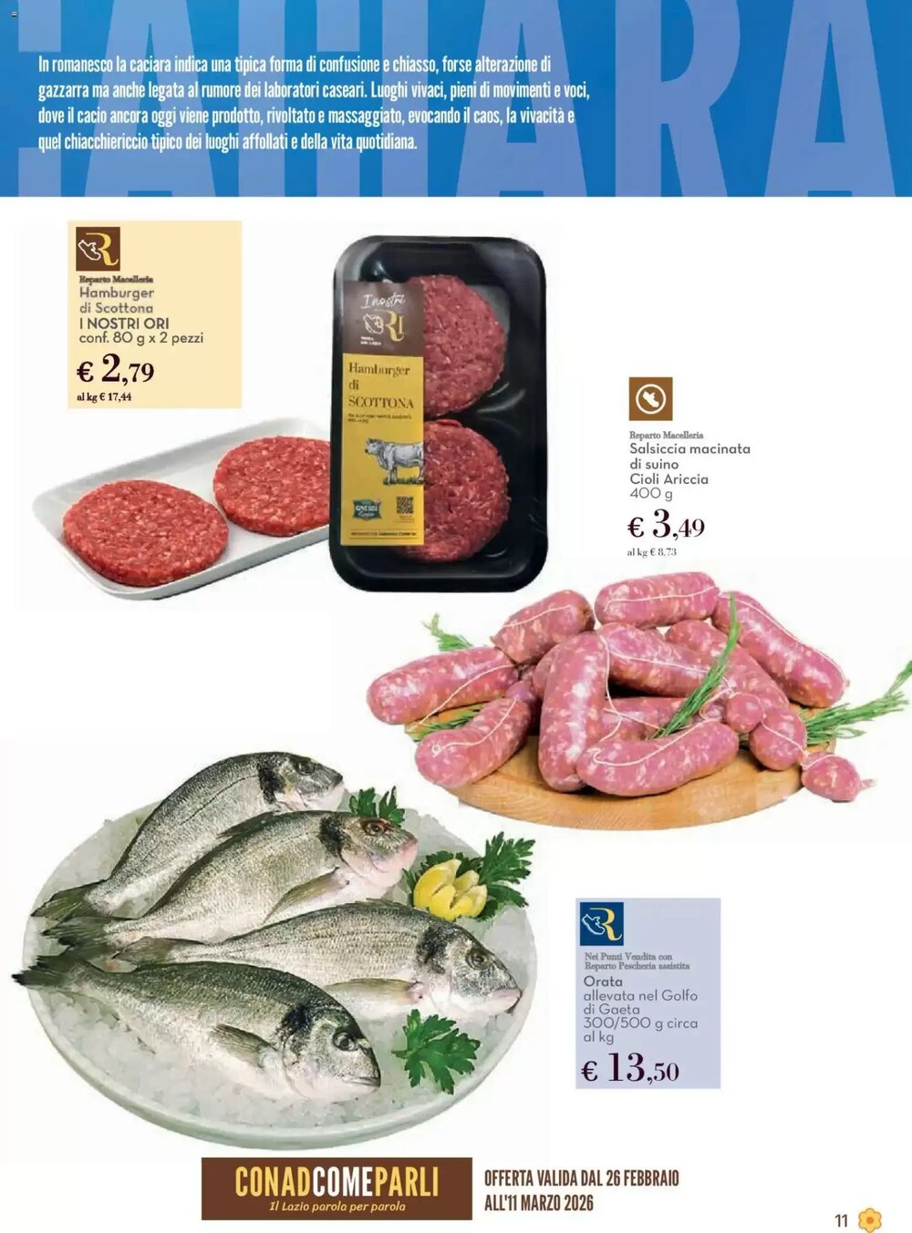 Volantino promozionale Conad  valide dal 26/02/2026 - Pagina 11.