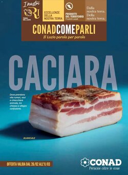 Volantino promozionale Conad valide dal 26/02/2026