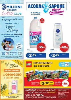 Volantino promozionale Acqua & Sapone  valide dal 26/02/2026