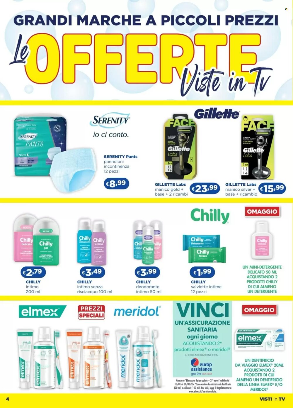 Volantino promozionale Acqua & Sapone  valide dal 26/02/2026 - Pagina 4.