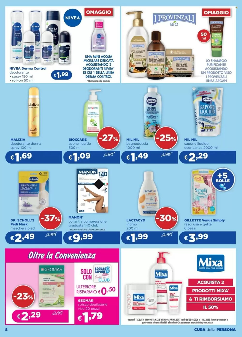 Volantino promozionale Acqua & Sapone  valide dal 26/02/2026 - Pagina 8.
