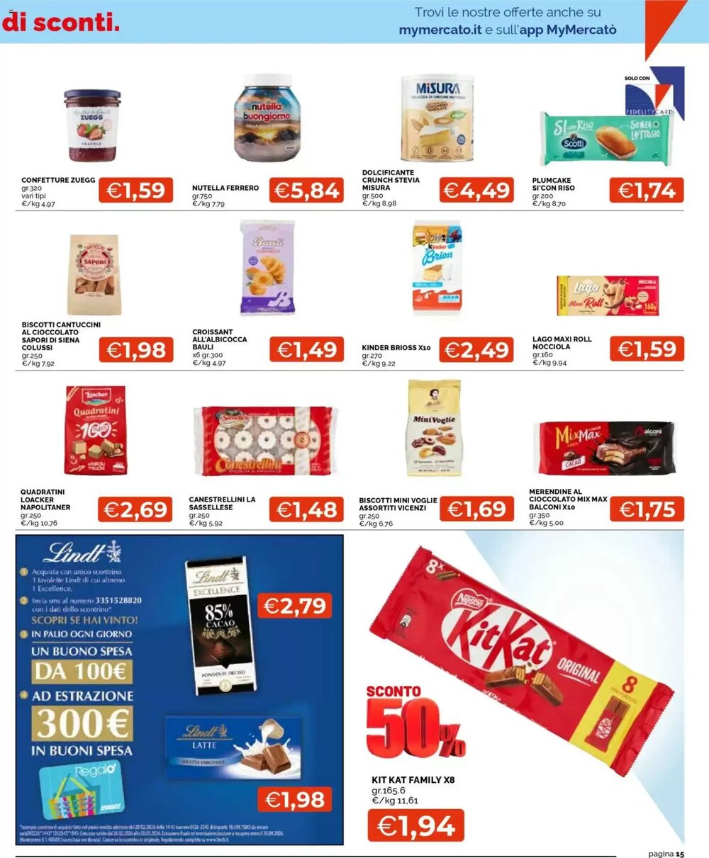 Volantino promozionale Mercatò  valide dal 26/02/2026 - Pagina 15.
