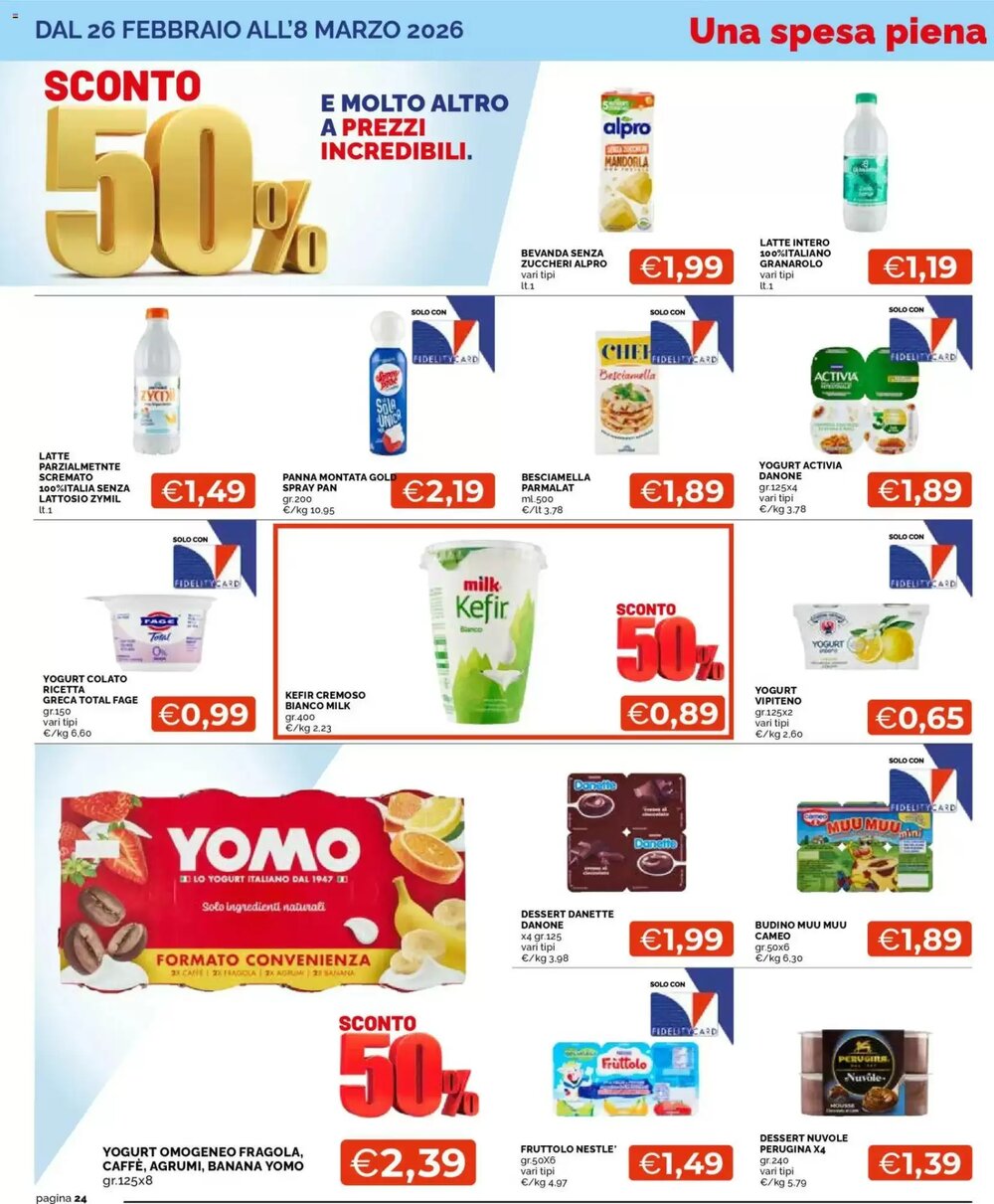 Volantino promozionale Mercatò  valide dal 26/02/2026 - Pagina 24.