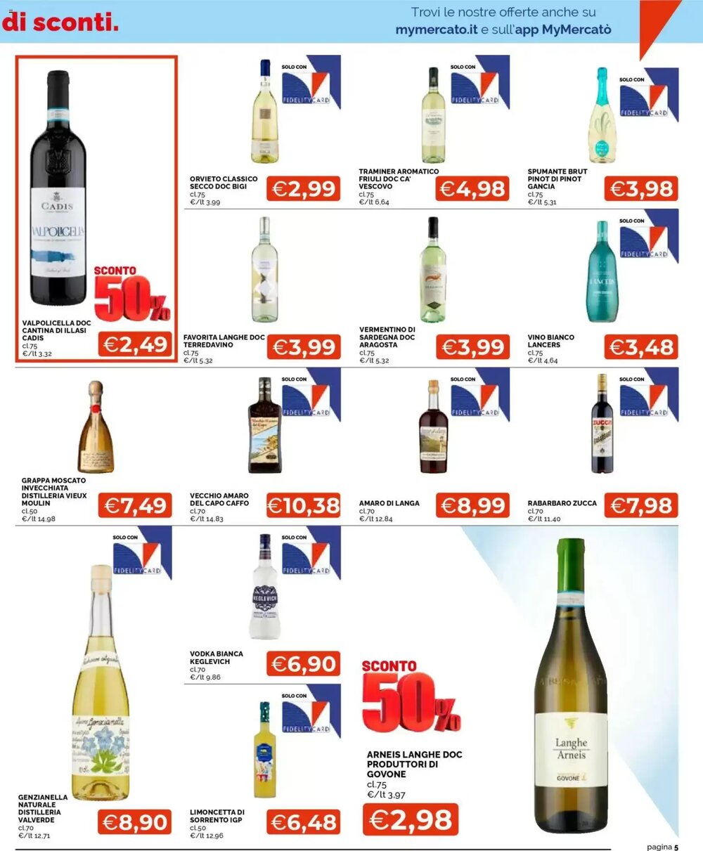 Volantino promozionale Mercatò  valide dal 26/02/2026 - Pagina 5.