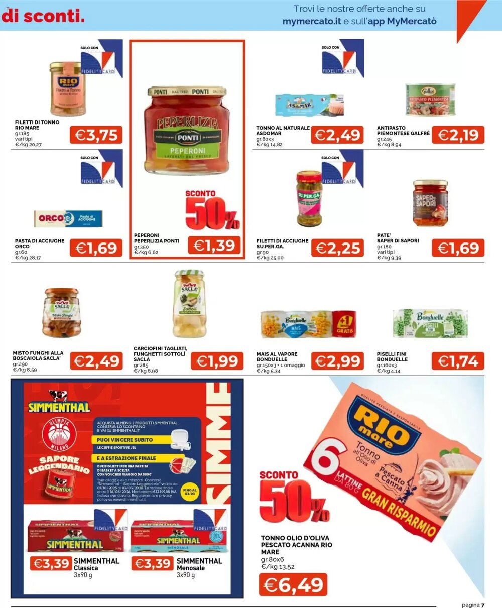 Volantino promozionale Mercatò  valide dal 26/02/2026 - Pagina 7.