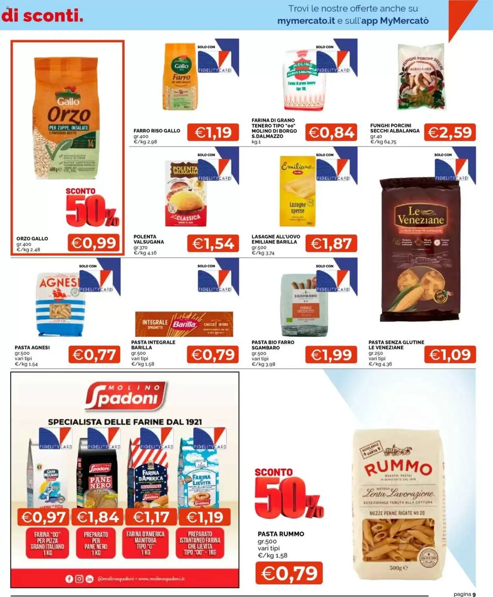 Volantino promozionale Mercatò  valide dal 26/02/2026 - Pagina 9.