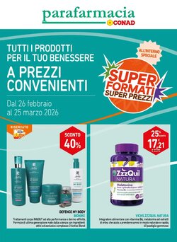 Volantino promozionale Conad  valide dal 26/02/2026