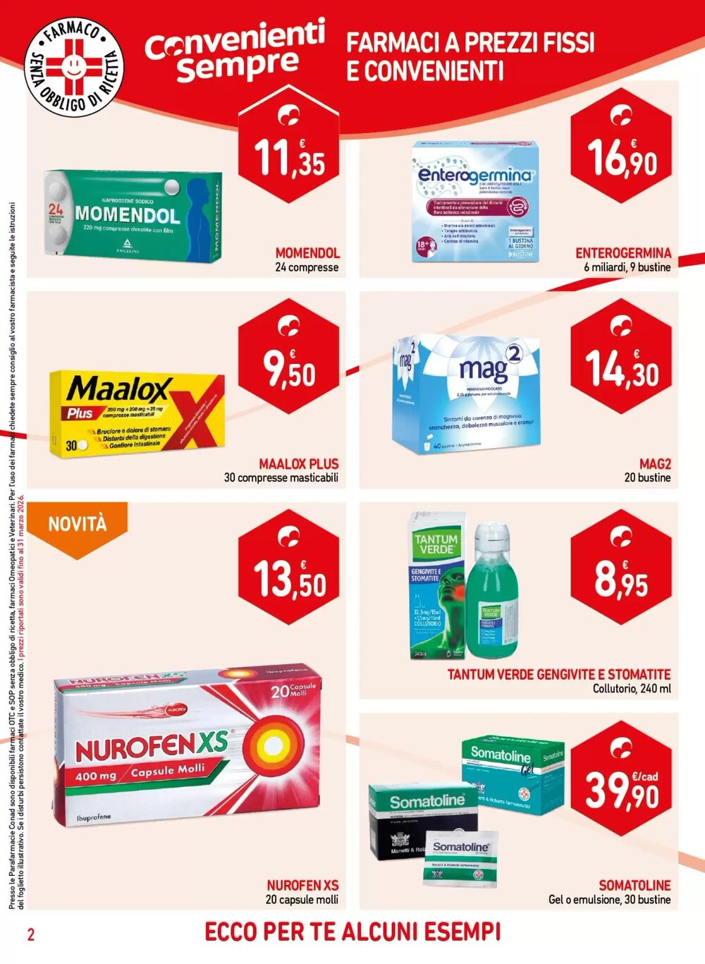 Volantino promozionale Conad  valide dal 26/02/2026 - Pagina 2.