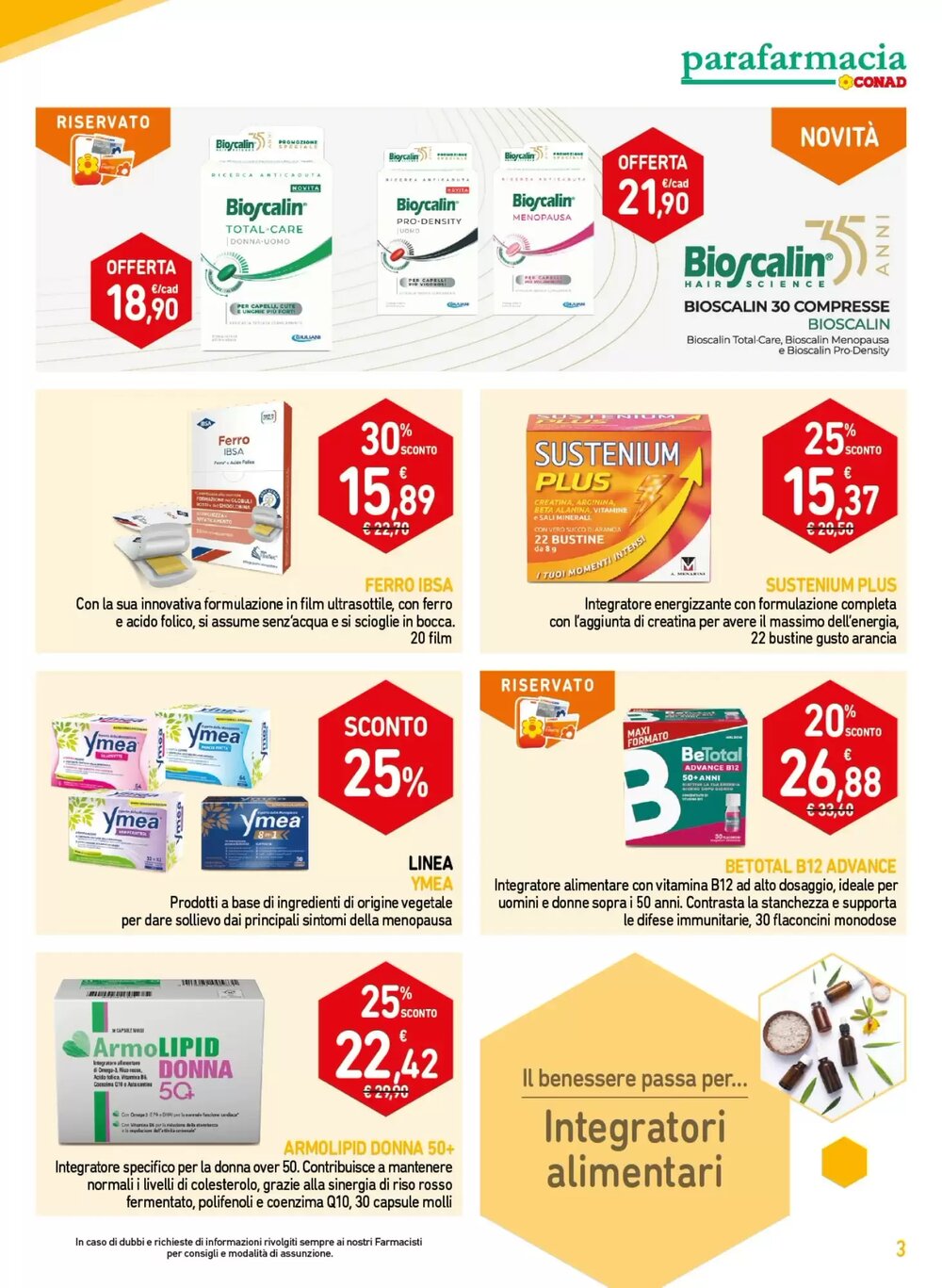 Volantino promozionale Conad  valide dal 26/02/2026 - Pagina 3.