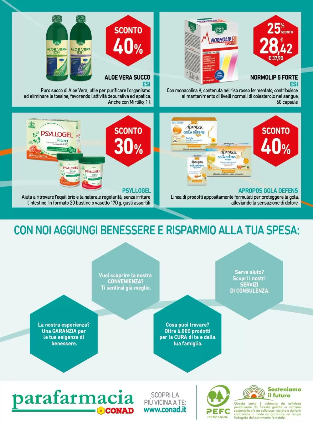 Volantino promozionale Conad  valide dal 26/02/2026 - Pagina 8.