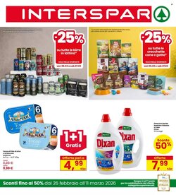 Volantino promozionale Interspar valide dal 26/02/2026