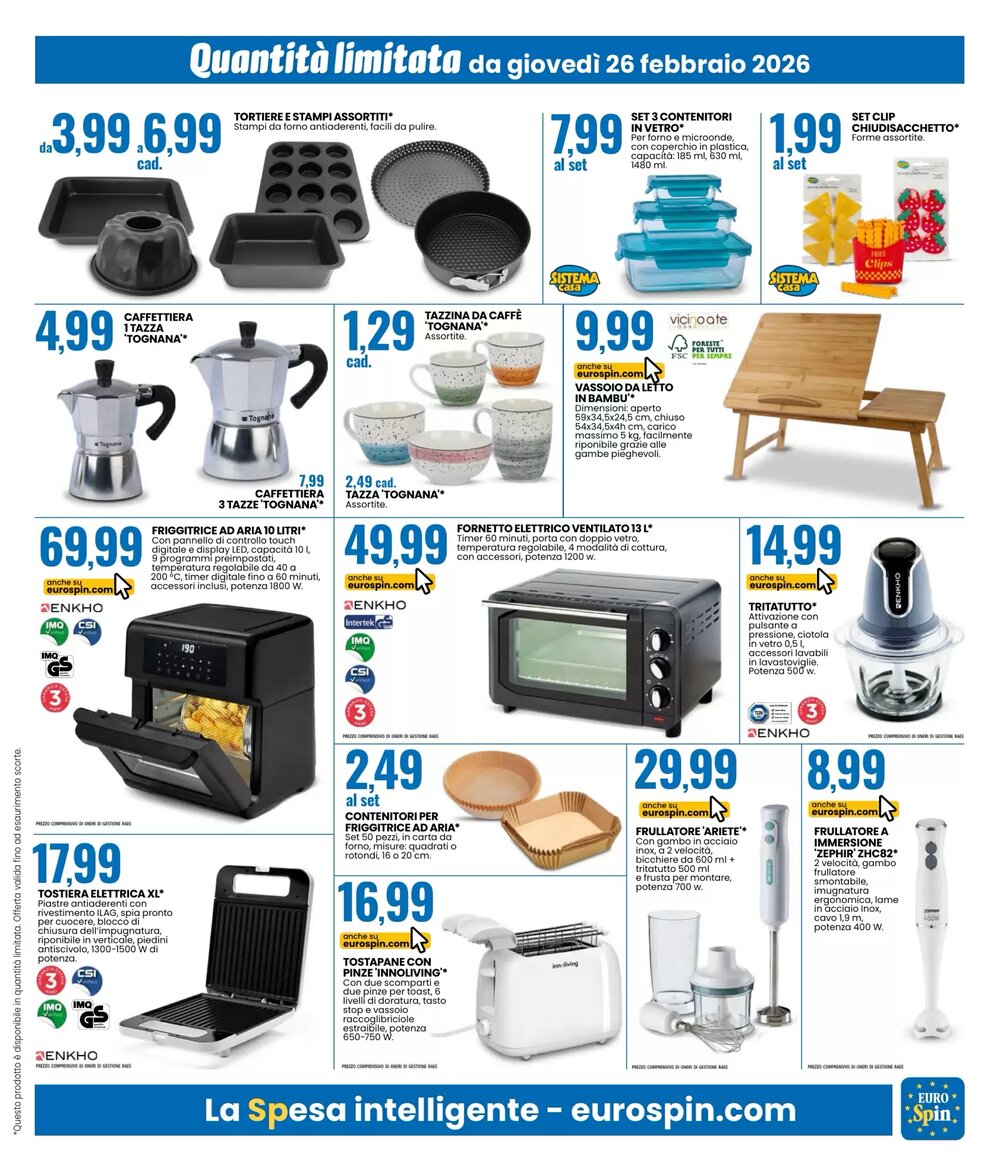 Volantino promozionale Eurospin  valide dal 26/02/2026 - Pagina 13.